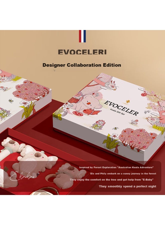 Evoceler Newborn Gift Box, Baby Toys For 0-1 Year Old, Welcome Gift, Comforting Doll, Early Education, Full Moon And First Birthday Gift - Image 4