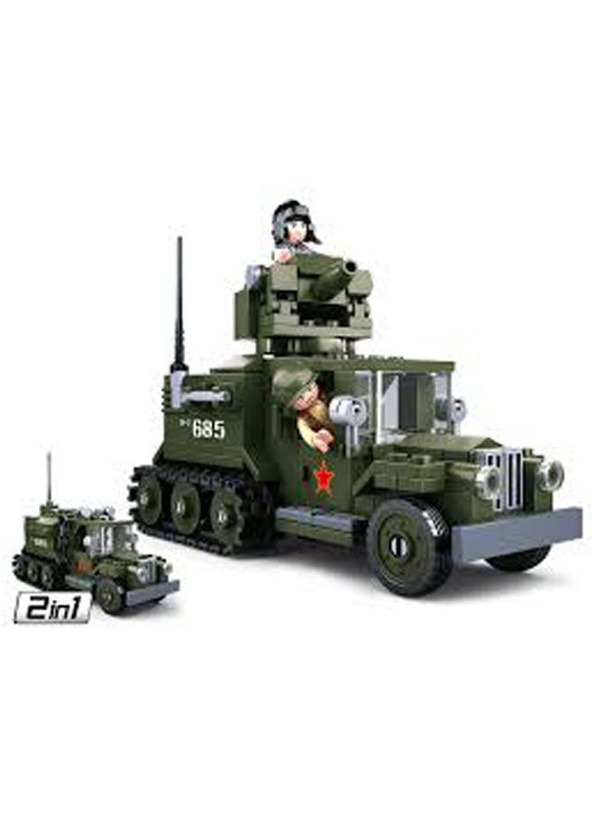 Sluban Wii-Gaz Half-Track 2In1 243Pcs  - Image 2
