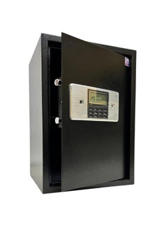 LOTFY GROUP Electronic Digital Safe - Dual Entry Lock Box with 2 Override Keys - Personal Home Safe for Medicine, Jewelry, Handguns, and More by LOTFY GROUP (Black) ( H50 * W35 * D31 CM )  - Image 1