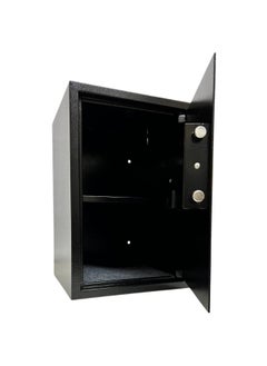 LOTFY GROUP Electronic Digital Safe - Dual Entry Lock Box with 2 Override Keys - Personal Home Safe for Medicine, Jewelry, Handguns, and More by LOTFY GROUP (Black) ( H50 * W35 * D31 CM )  - Image 3