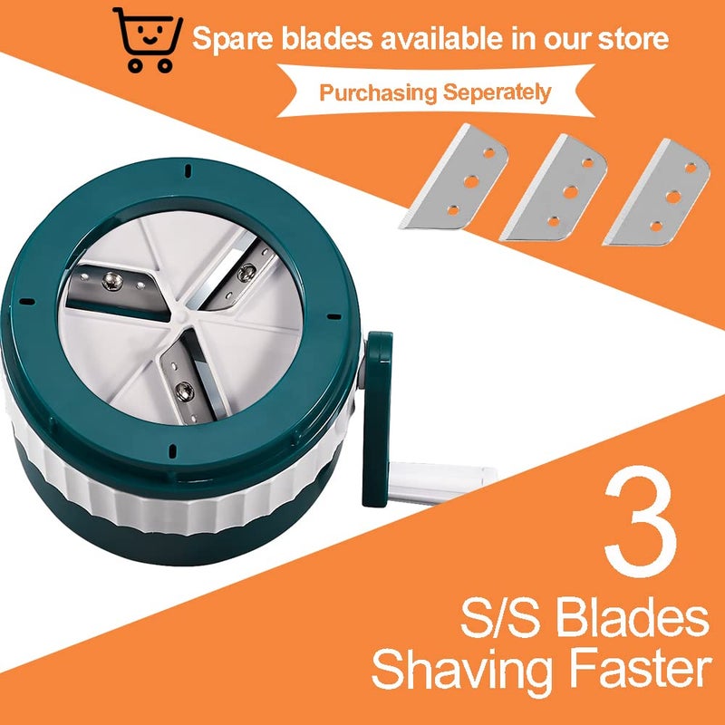 MANBA Ice Shaver and Snow Cone Machine - Premium Portable Ice Crusher and Shaved Ice Machine with Free Ice Cube Trays - BPA Free - Image 5