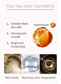 ZHENXIU Care for Hand Membrane with Nicotinamide and Hyaluronic Acid, Moisturizing Hydrating Hand Mask, Hand Repair Soothing Gloves for Dry Hands Treatment, Remove Dead Skin, Hand Care 1 Pair  - Image 3