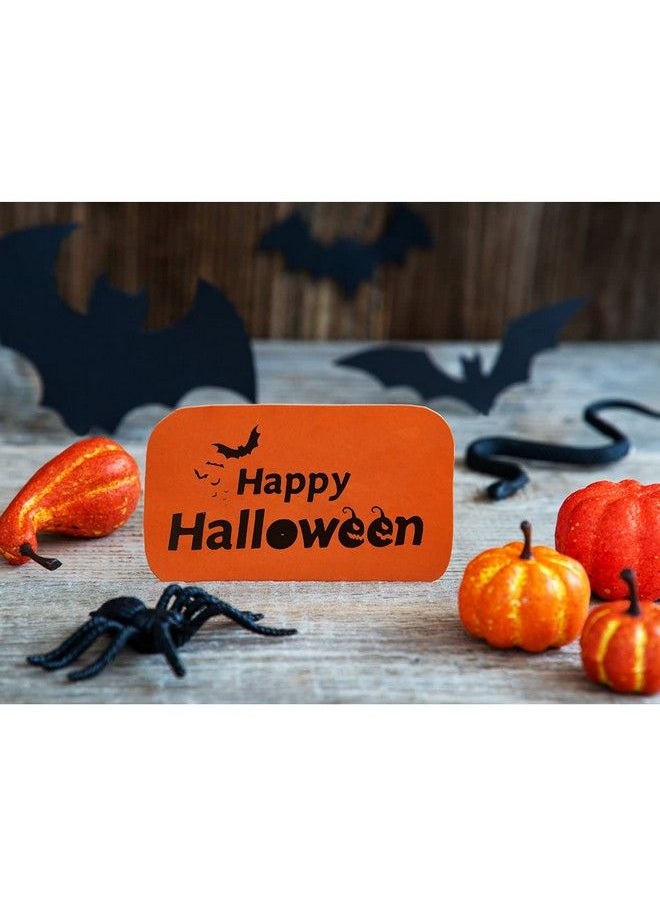 5 Sheets Halloween Clear Stamp Silicone Stamp Cards With Halloween Creatures Bat Spider Web Ghost Pattern For Halloween Holiday Card Making And Diy Scrapbooking Journaling