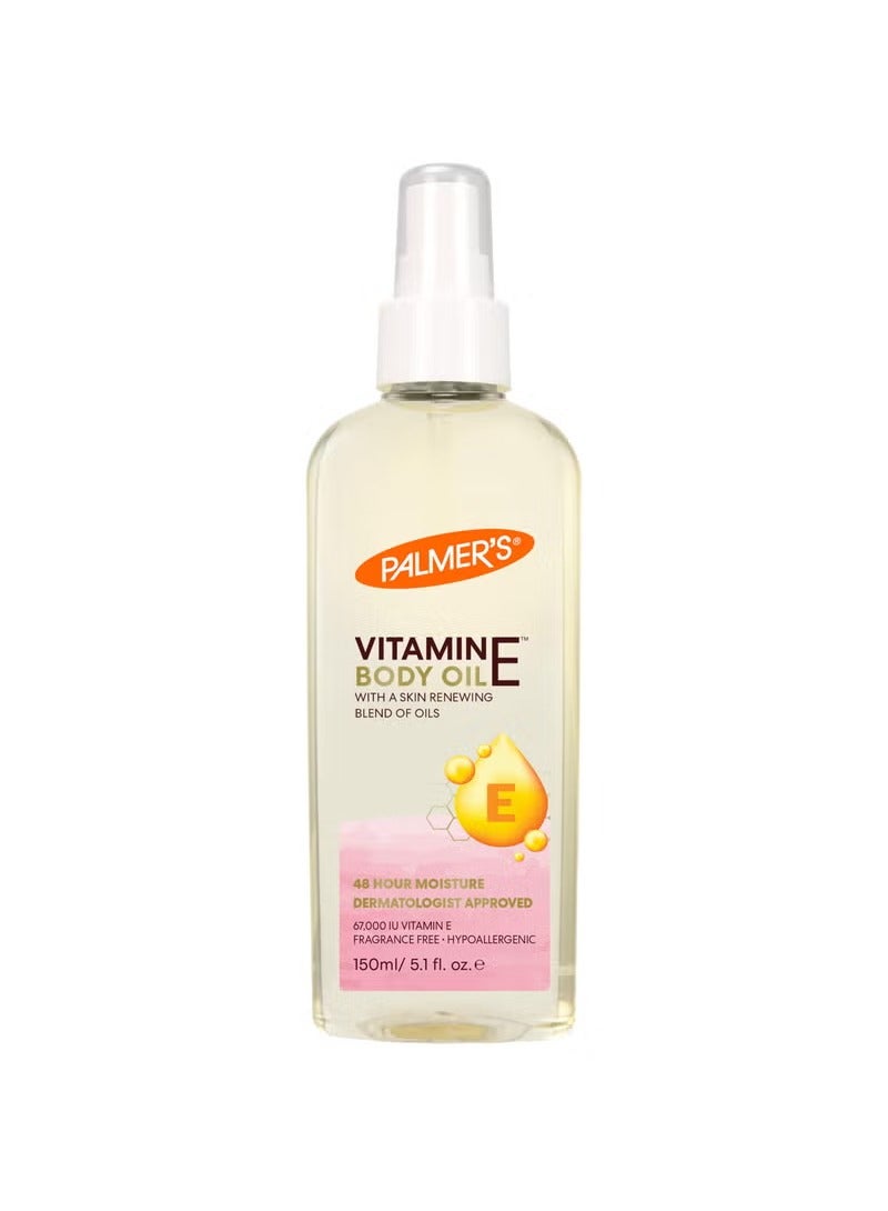 بالمرز زيت الجسم متعدد الاستخدامات بفيتامين E الطبيعي من بالمرز | 5.1 أونصة - Image 1