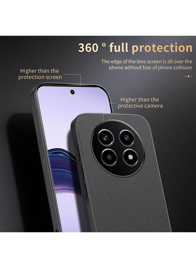 S-TOP Case For Realme 13 Pro HUIYI Leather Magnetic Phone Case - Image 4