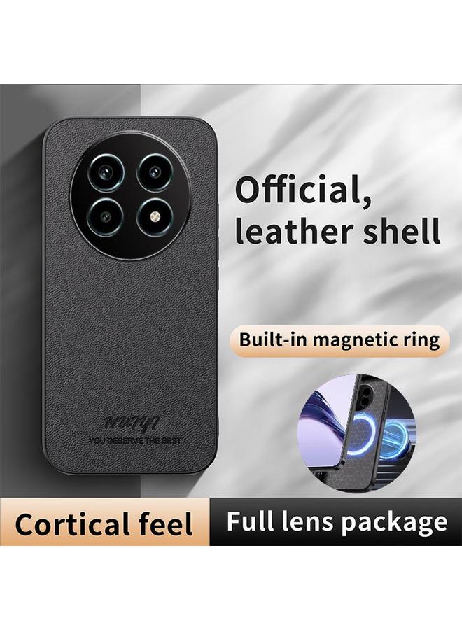 S-TOP Case For Realme 13 Pro HUIYI Leather Magnetic Phone Case - Image 2