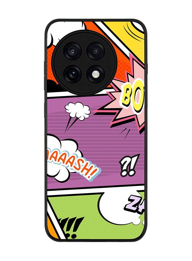 Stylizedd For OnePlus 13R / Ace 5 Pro Case,Slim fit Camera Protection, Shockproof Thin Phone cover  - Comic Strip