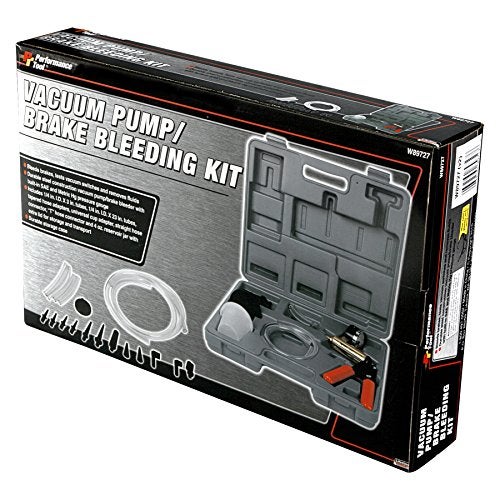 Performance Tool W89727 Automotive Vacuum Pump Kit & Brake Bleeder Kit - Image 4