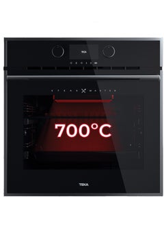 TEKA SteakMaster 71L Multifunction Pyrolytic Oven with Special Grill and Cast iron grid for Steaks Pyrolytic & HydroClean System  - Image 1