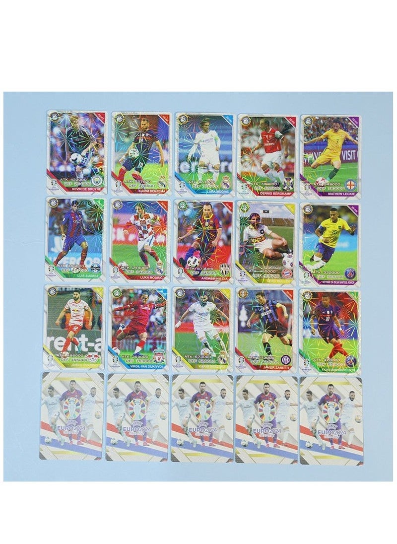 Euro 2024 288 Piece World Football Star Gold Card Collection Set  - Image 4