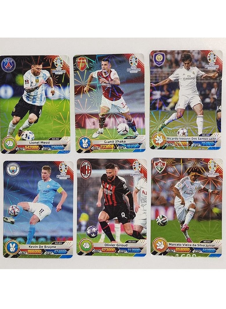 Euro 2024 288 Piece World Football Star Gold Card Collection Set  - Image 5