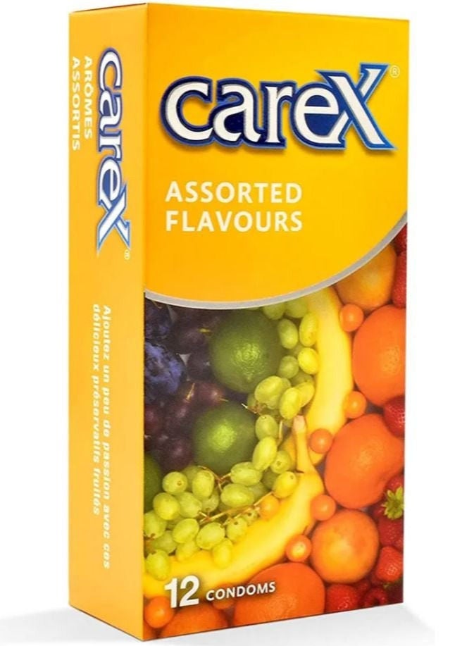 careX Pack Of 6 Boxes Assorted Flavours Condoms, Each 12 - Image 2