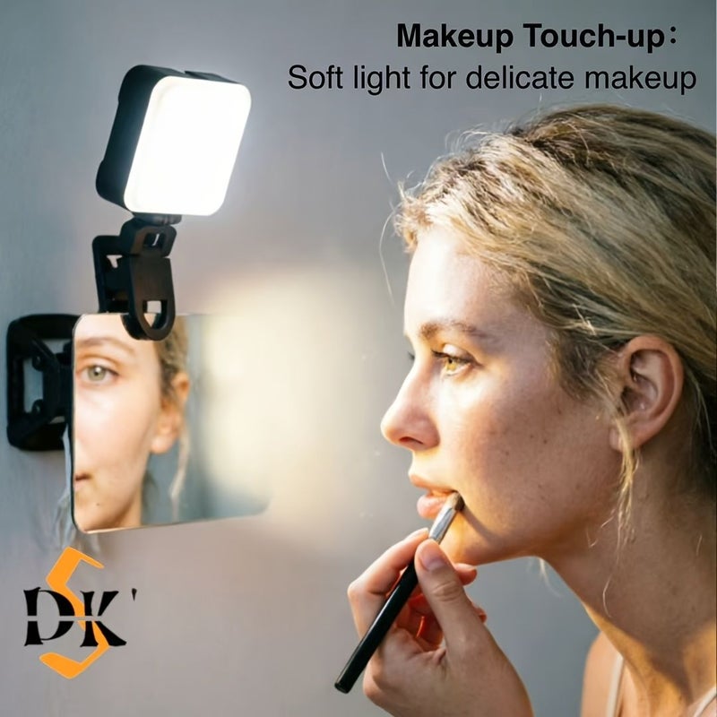 Multi-Function Clip On LED Fill Light For Mobile Phone Selfie Beauty Makeup Food Photography Outdoor Night Pet Illumination - Image 3