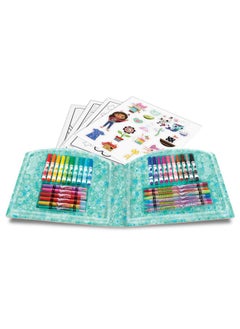 Crayola Gabby's Dollhouse  Creative Case 40 Pieces with Felt Tip Pens, Crayons, Colouring Pages, Stickers, from 5 Years  - Image 3