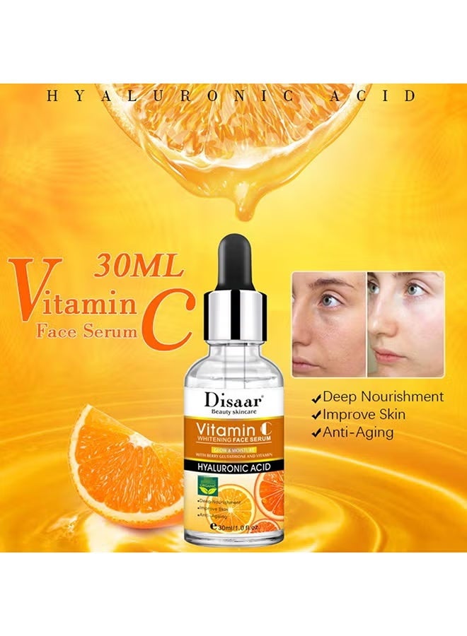 Disaar Vitamin C Hyaluronic Acid Face Serum 30ml - Image 2