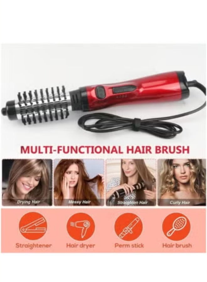 2 في 1 مصفف شعر بالهواء الساخن ومجفف شعر دوار ، مصفف شعر ملفوف بالهواء 1200 واط ، صانع تجعيد دوار مع 2 فرشاة قابلة للتبديل للشعر الجاف والمجعد والمرن - Image 5