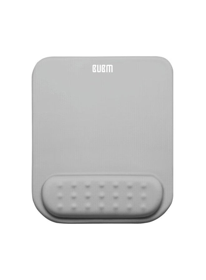 Bubm Memory Foam Mouse Pad Wrist Rest, Cute Creative Simple Silicone Laptop Mouse Wrist Support, Hand And Wrist Pad For Men, Jsm-b Gray - Image 5