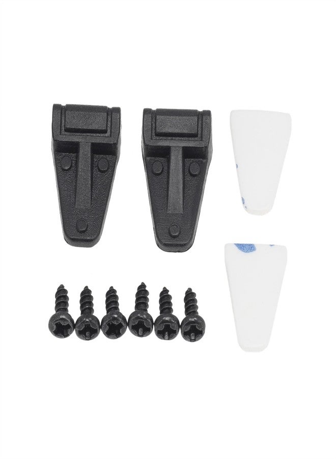 YSKMLOLP 2PCS Abs Plastic Door Hinge/Door Handle/Engine Hinge/Fuel Tank Port/air Inlet Suitable for 1/10 Rc Car Parts Traxxas Trx4 Axial Scx10(Hood Hinge) - Image 2