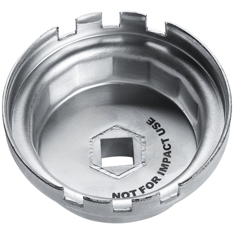 SMART JERRY - Oil Filter Wrench Compatible with Toyota Lexus & Scion with Toyota's Cartridge Style Oil Filter System | Tacoma Oil Filter Wrench | 64mm 14 Flutes Design - Image 2
