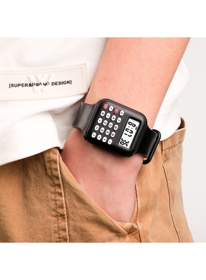A Multifunctional Electronic Calculator Watch for Children with a Easy Design - Image 1