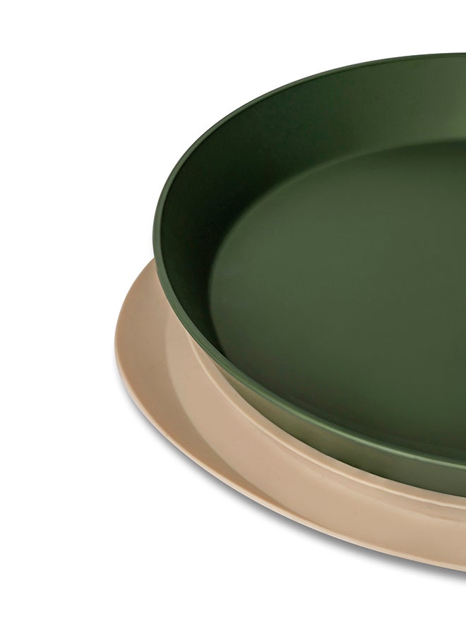 Citron Silicone Plate Suction Seal Secure Mealtime For Babies And Toddlers - Beige  - Image 3