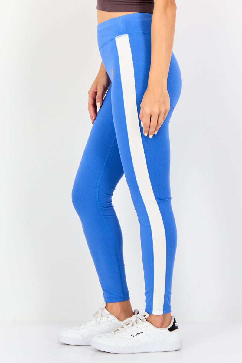 New Balance  leggings تدريب ضيقة للنساء، زرقاء - Image 2