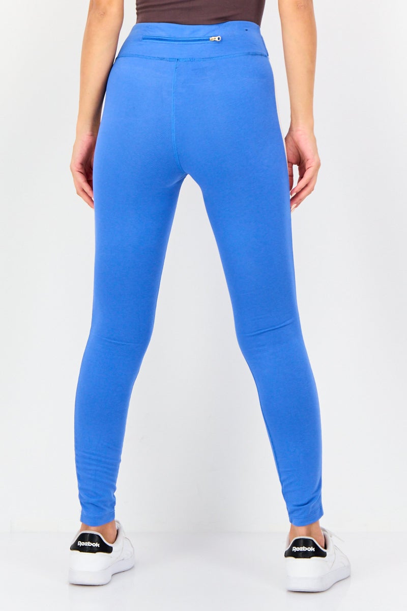 New Balance  leggings تدريب ضيقة للنساء، زرقاء - Image 4