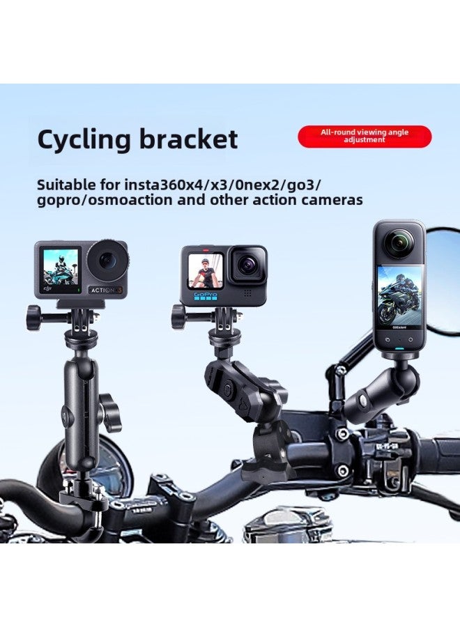 Generic Double Ball Head Universal Bracket SLR Camera Monitor Magic Handle Strange Hand Hot Boot Bracket Pea Clip Strange Hand-Color:Metal Clamp Set - Image 4