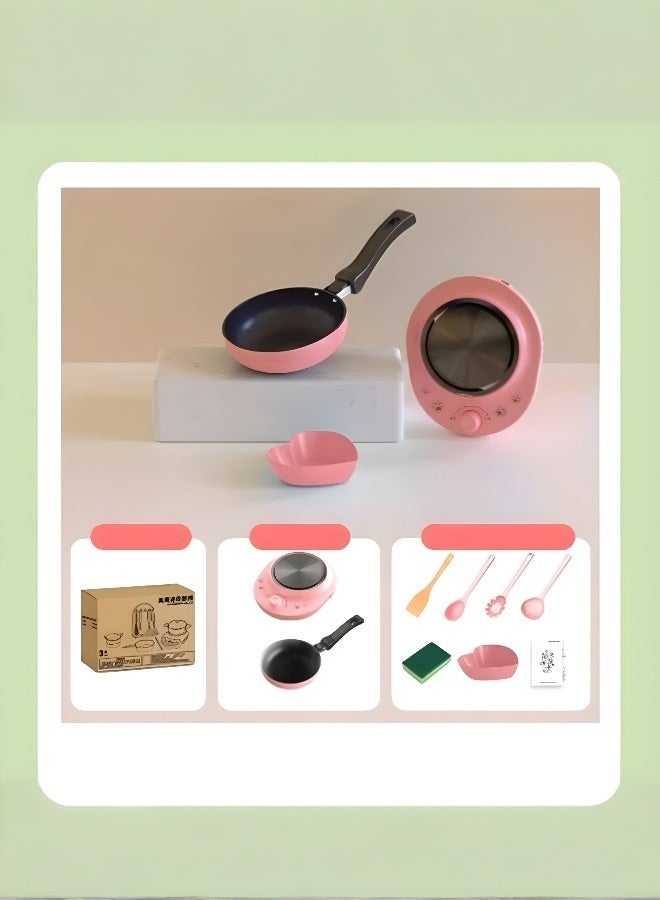 JS-Kids' Real Cooking Mini Kitchen Toy - Image 1