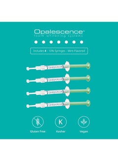Opalescence 10% Teeth Whitening Kit - Gel Syringes Refills - Low Sensivity (2 Packs / 4 Units) - Fluoride, Carbamide Peroxide - Made in The USA by Ultradent 5211-2  - Image 2