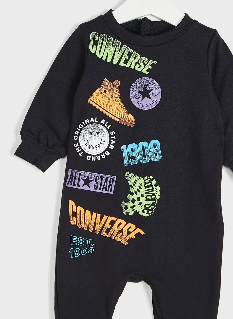 CONVERSE Infant Printed Romper