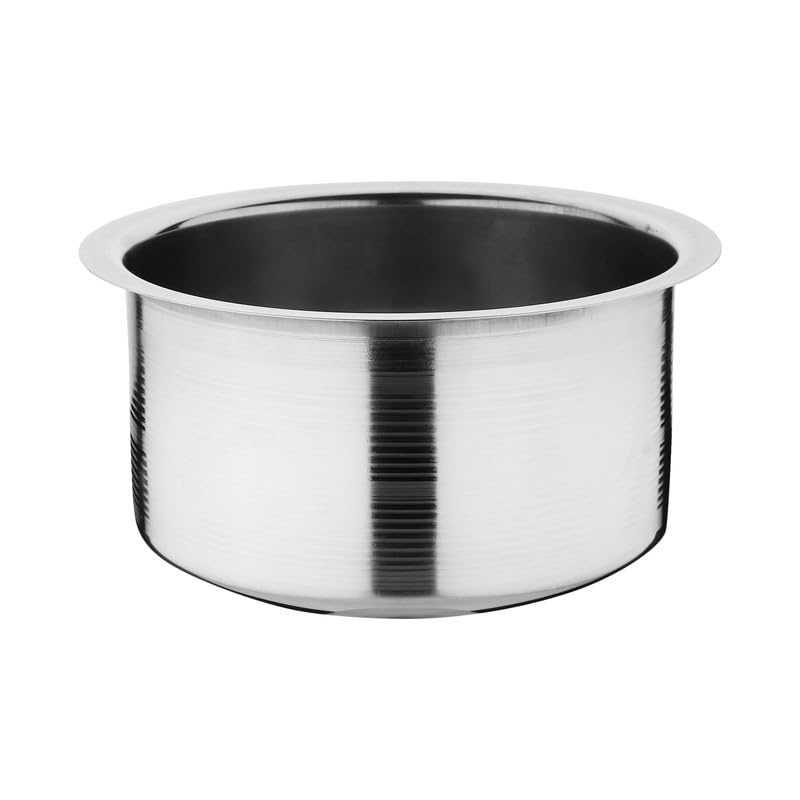 DOKCHAN بان Stainless Steel ثقيل للطهي توبي باتيلا بهاغونا دونغا للمطبخ المنزلي (2.0 لتر) - Image 1