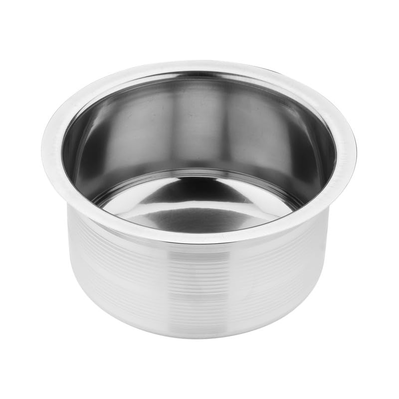 DOKCHAN بان Stainless Steel ثقيل للطهي توبي باتيلا بهاغونا دونغا للمطبخ المنزلي (2.0 لتر) - Image 4