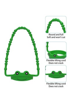 Generic 1pc Water Bottle Holder with Hand Strap, Silicone Water Bottle Sling for Stanley, Water Bottle Holder with Cartoon Animal Accessories, Fits Most 8-40 Ounces Water Bottles (Frog)  - Image 5
