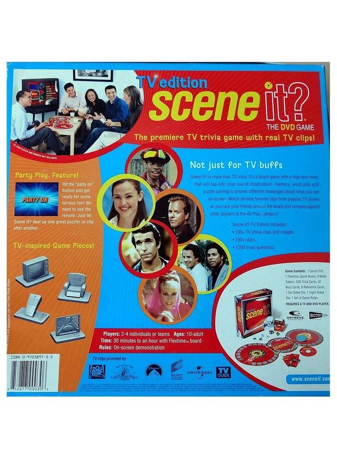 Screenlife Scene It Tv Edition Dvd Trivia Television Game - Image 3