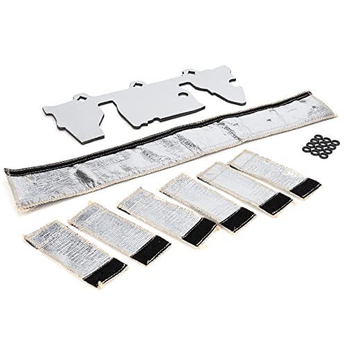 GEATaaT 010378 Upgrade Fuel Rail and Injector Cover Kit,Fuel Rail & Injector Heat Shield Kit Compatible with 1997-2004 Jeep Wrangler TJ Grand Cherokee 4.0L Engine - Image 2