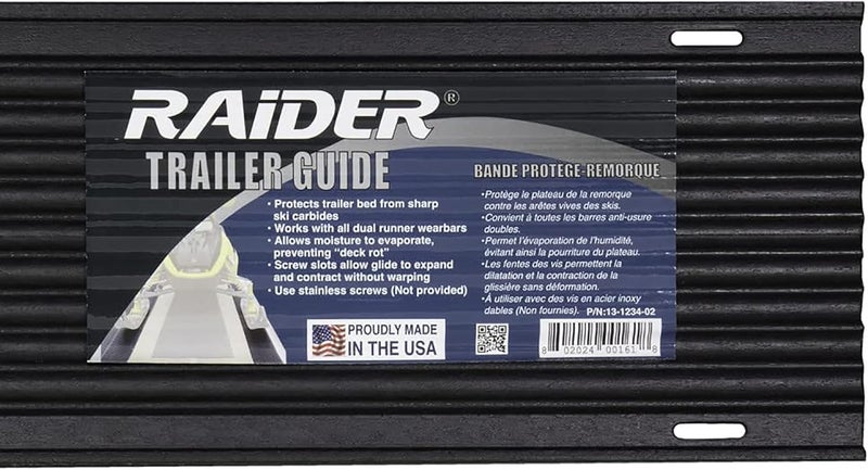 Raider 13-1234-02 60" x 6.5" Snowmobile Trailer Ski Guide, Single - Image 5