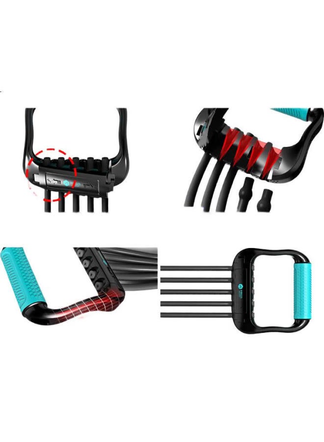 MIKE Adjustable Chest Expander For Men, Multi-Functional Shoulder And Back Exercise Equipment For Chest, Arm And Muscle Training, Home Fitness Equipment - Image 1