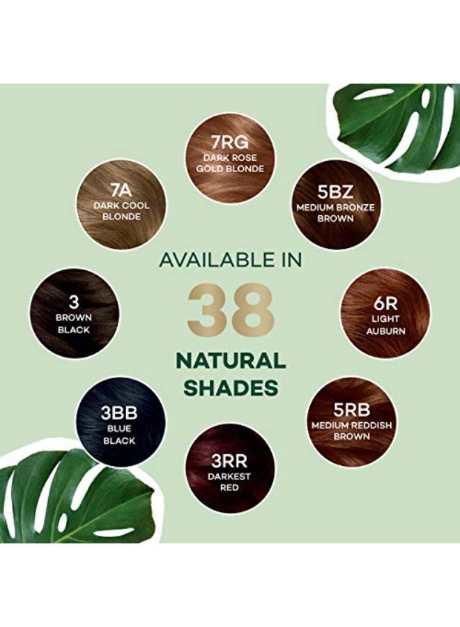 CLAIROL صبغة شعر شبه دائمة من Natural Instincts، لون شعر بني متوسط 5R، 3 قطع  - Image 3