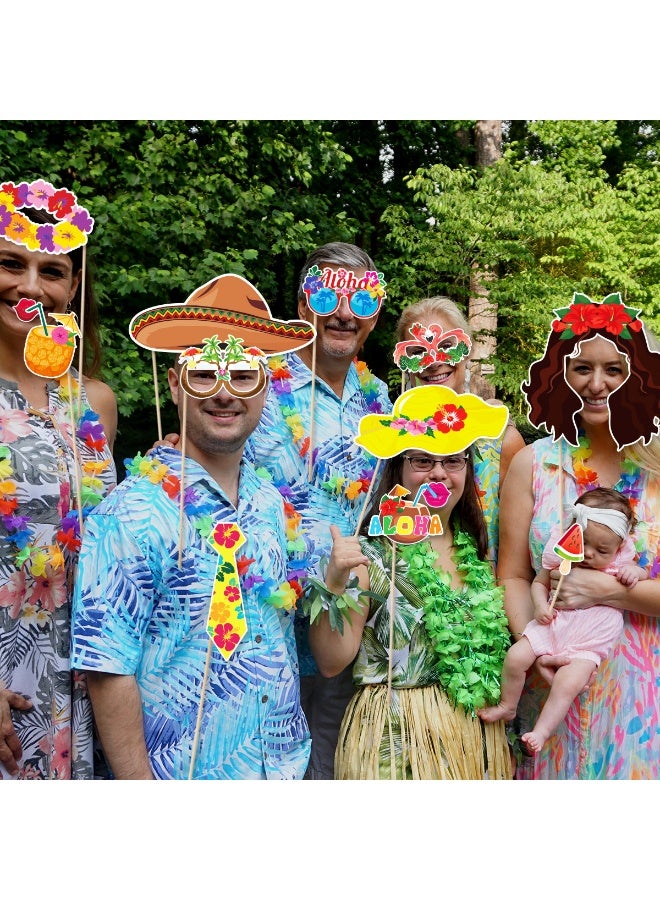 عالم البالونات 30 قطعة من دعامات حفلات كشك الصور، إكسسوارات ديكورات الحفلات، مستلزمات حفلات عيد الميلاد السعيد - Image 5