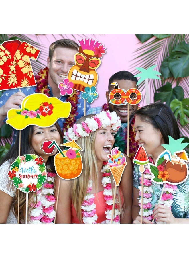 عالم البالونات 30 قطعة من دعامات حفلات كشك الصور، إكسسوارات ديكورات الحفلات، مستلزمات حفلات عيد الميلاد السعيد - Image 4