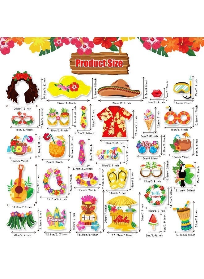 Balloon World 30-Piece Photo Booth Party Props,Party Decorations Accessories,Happy birthday party decorations party supplies - Image 3
