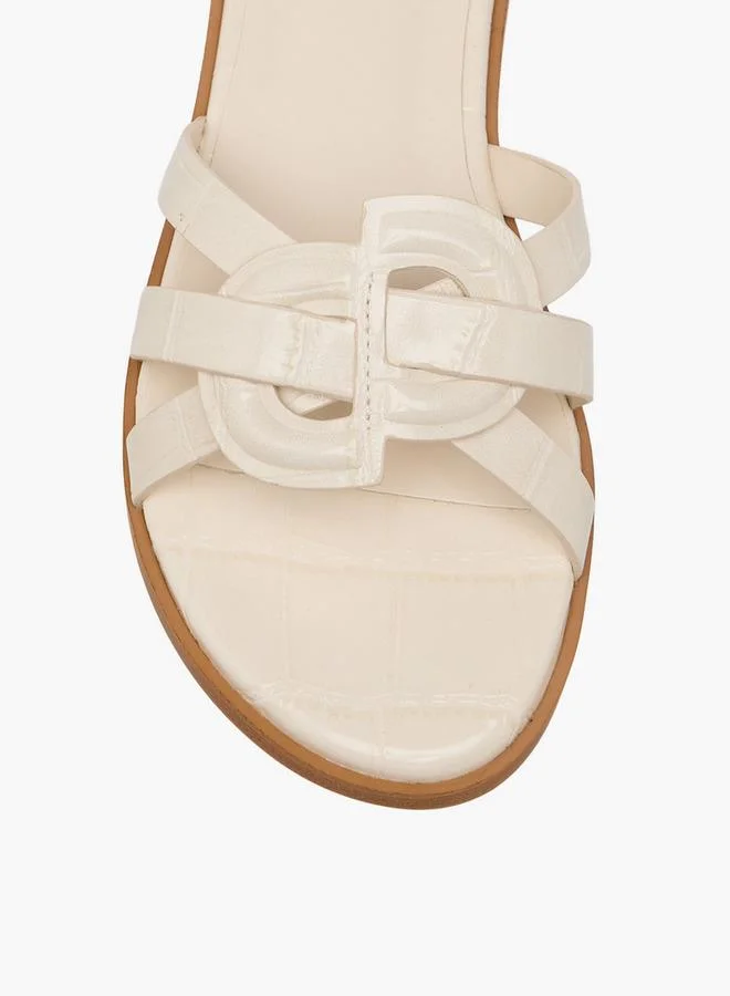 Celeste IVORY Women Slip-On Sandals for Women | Best Price UAE