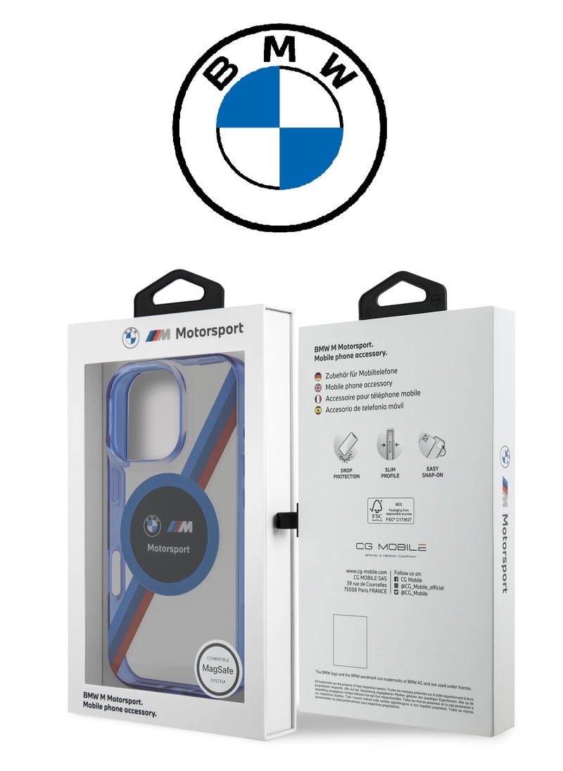 CG MOBILE iPhone 16 Pro Case, Clear and strong shock-resistant Cover, with an original French design approved by (BMW)  - Image 5