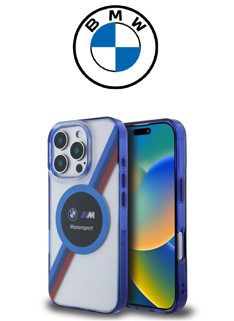 CG MOBILE iPhone 16 Pro Case, Clear and strong shock-resistant Cover, with an original French design approved by (BMW)  - Image 3