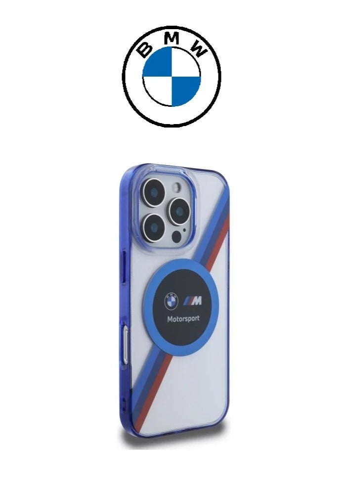 CG MOBILE iPhone 16 Pro Case, Clear and strong shock-resistant Cover, with an original French design approved by (BMW)  - Image 2
