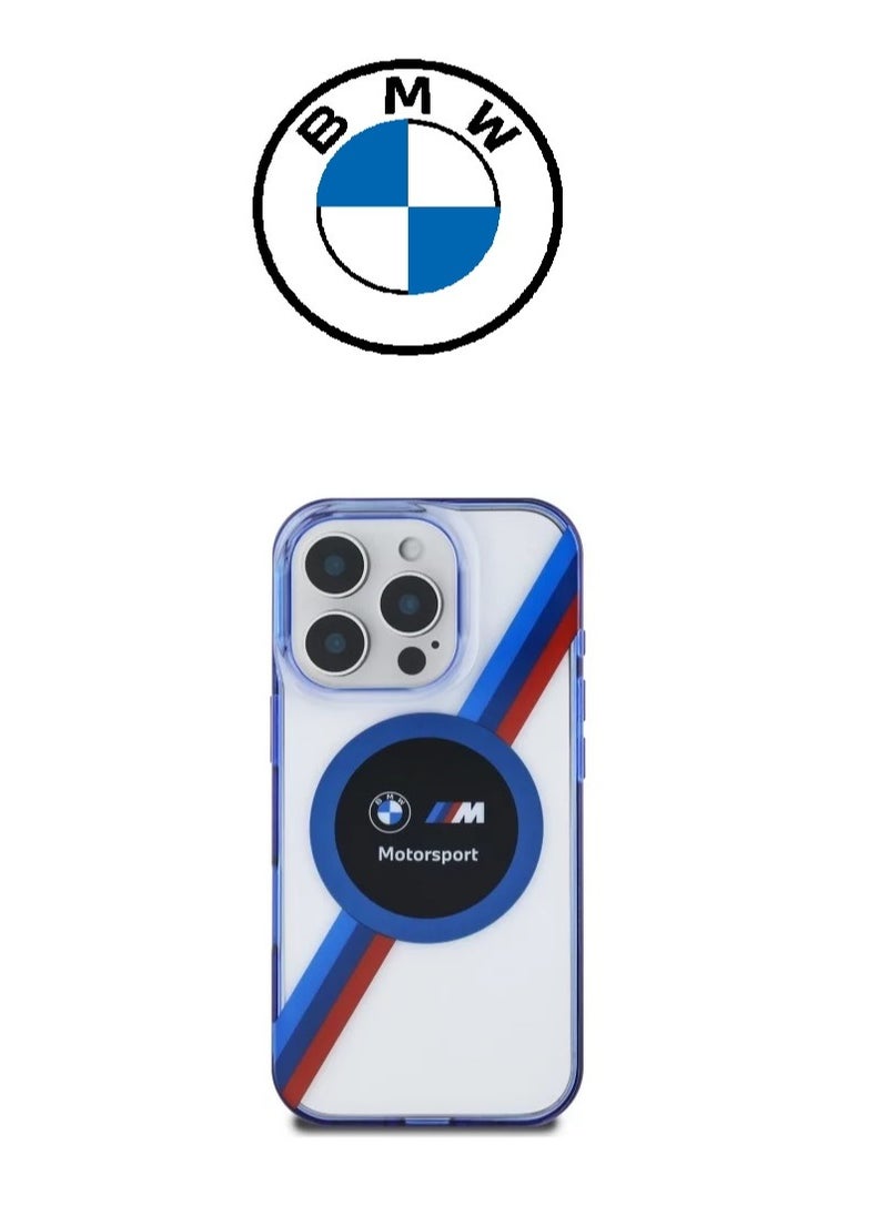 CG MOBILE iPhone 16 Pro Case, Clear and strong shock-resistant Cover, with an original French design approved by (BMW)  - Image 1