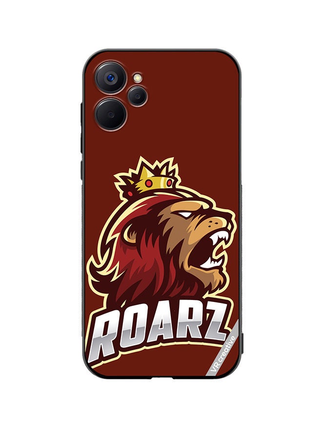 VR CREATIVE Protective Case Cover For Realme 9i 5G Roarz Design Multicolour - Image 1