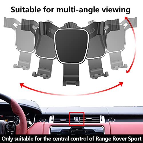 musttrue Car Phone Holder for 2018-2022 Land Rover Range Rover Sport Auto Accessories Navigation Bracket Interior Decoration Mobile Cell Phone Mount - Image 5