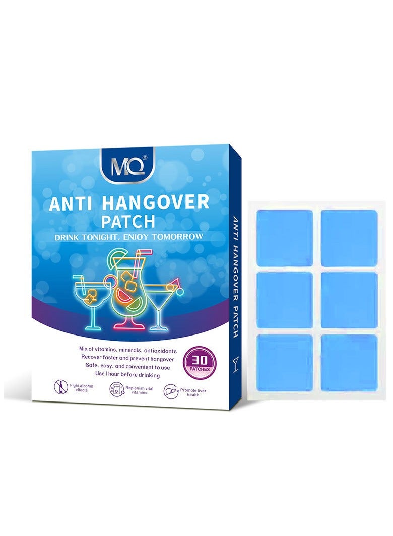 MQ anti hangover patch hangover patch 30 pieces/box - Image 1